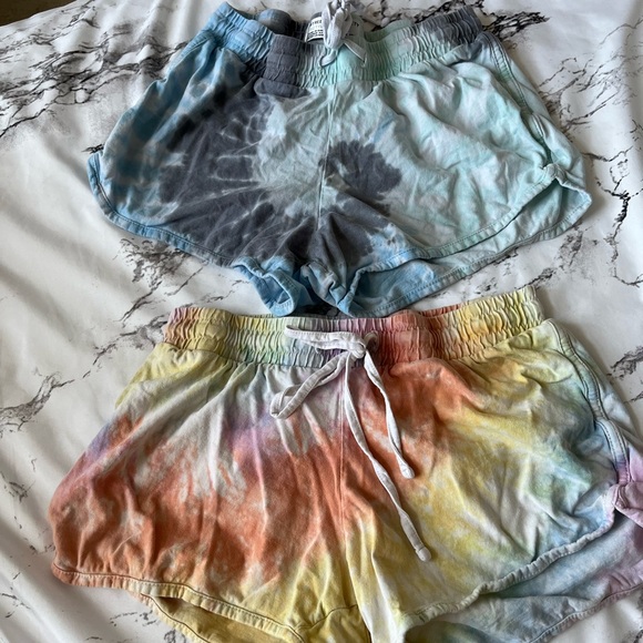 2 Tiedye Athletic Shorts Bundle - Picture 1 of 1